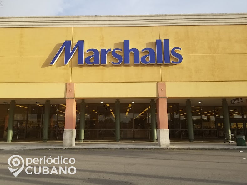 Joven cubano detenido por robar artículos de tiendas Marshalls en la ciudad de Miami