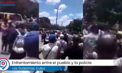 En Las Guásimas el pueblo se enfrenta a la policía por agredir a una embarazada