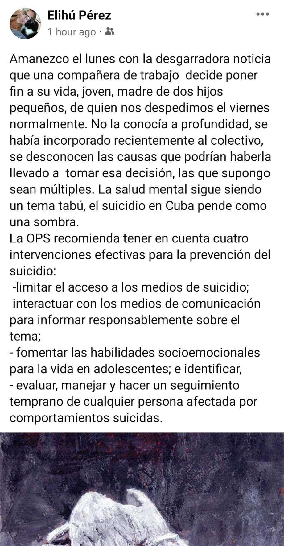 Madre de dos niños se suicida en La Habana