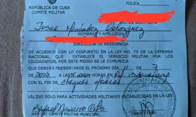 Madre opositora no permitirá que su hijo será parte del servicio militar cubano