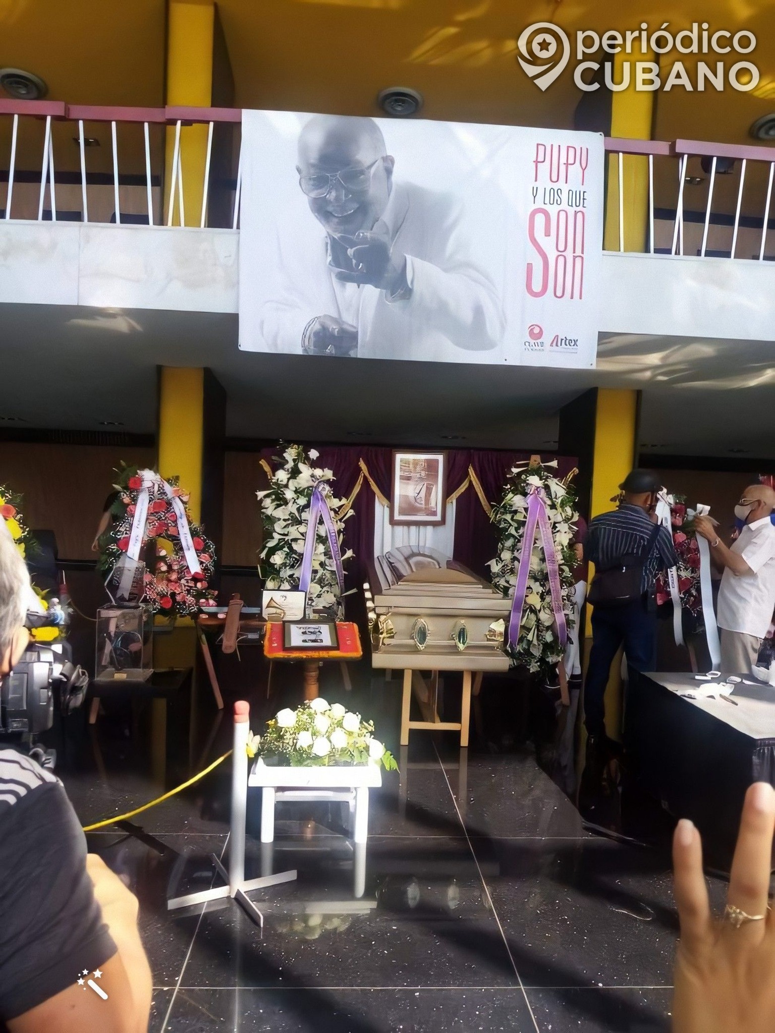 último adiós a César Pupy Pedroso