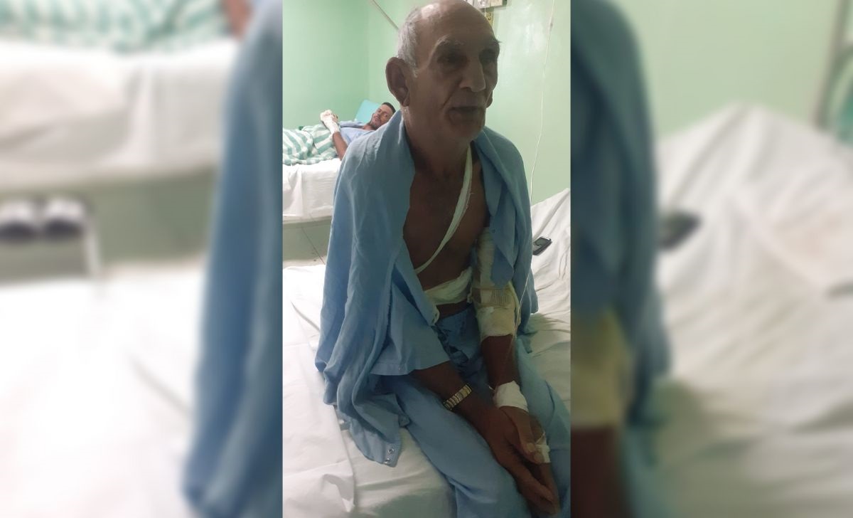 Anciano sobrevivió a la primera explosión en el incendio de Matanzas