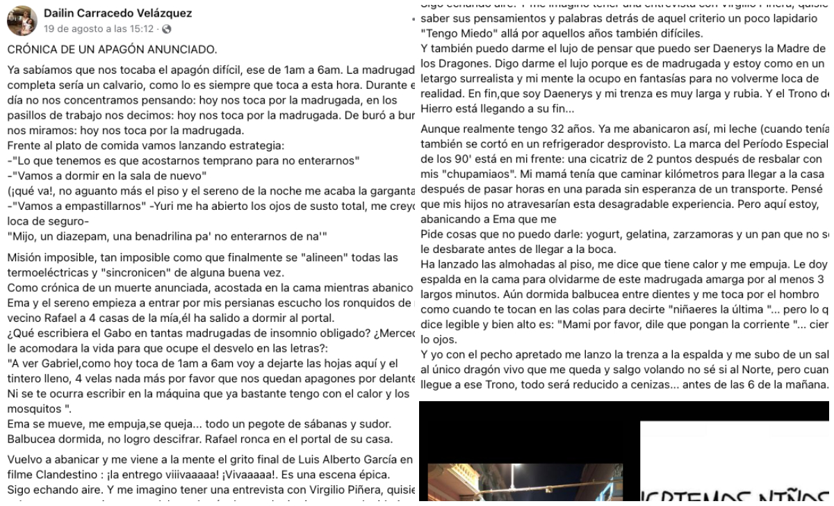 Crónica de una madre cubana