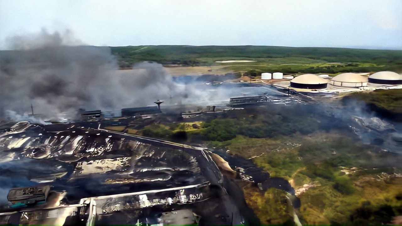 Familias de 20 viviendas cercanas al incendio en Matanzas no podrán regresar a sus casas