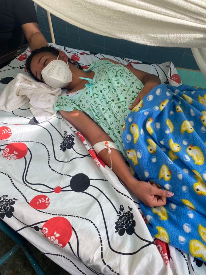 Niña cubana con dengue hemorrágico