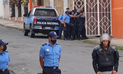 Policía sitia a obispo crítico del gobierno de Ortega en Nicaragua _ captura de pantalla YouTube