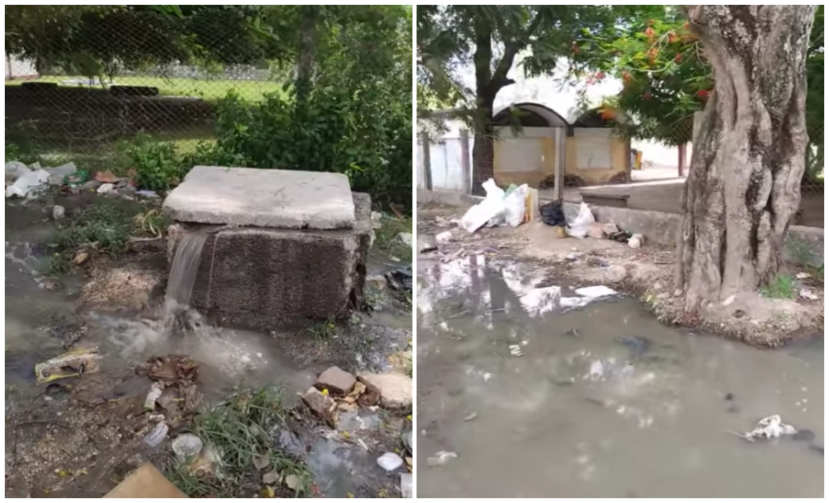Aguas negras en Círculo Infantil de Holguín