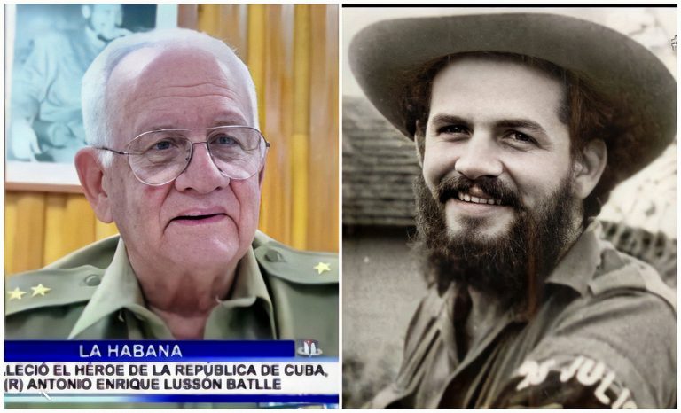 Muere Antonio Enrique Lussón Batle, general de división de la reserva de las FAR