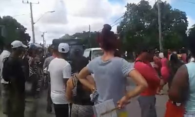 Protestas en Guanabacoa