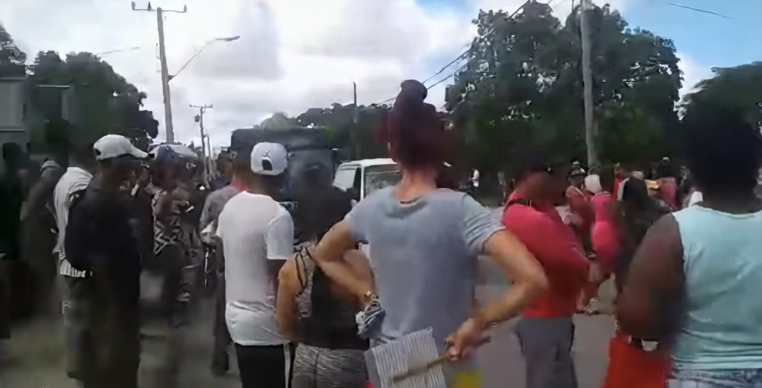 Protestas en Guanabacoa