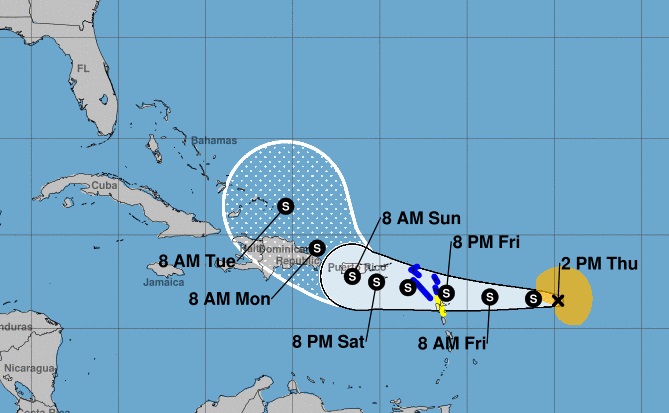 Se forma la tormenta tropical Fiona con ruta hacia las Antillas Mayores
