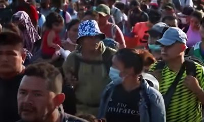 Alrededor de 600 migrantes forman la primera caravana de octubre en México