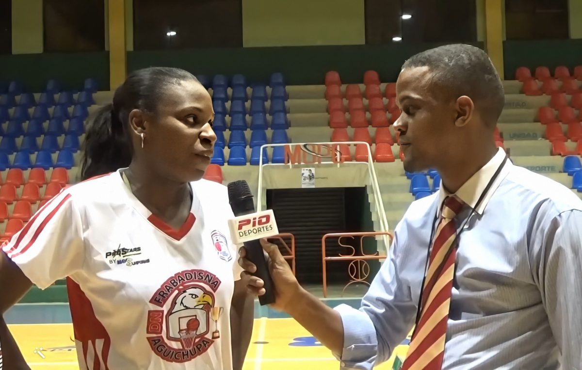 Basquebolista Leidys Oquendo