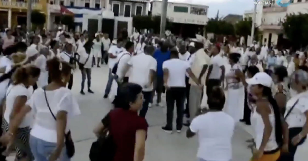 Cordón espiritual en Bayamo