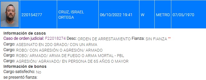 Cubano arrestado por sospecha de un homicidio ocurrido en La Pequeña Habana hace 14 años