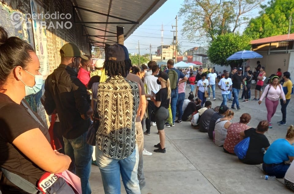 Cubanos migrantes en Tapachula México (3)