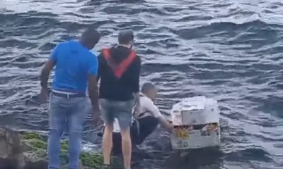 Lanzan barco de papel al Malecón-Captura de pantalla