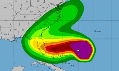 Declaran estado de emergencia a 34 condados de Florida por la tormenta subtropical Nicole