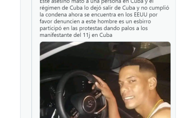 Exponen en redes sociales a presunto represor del régimen cubano viviendo en Estados Unidos