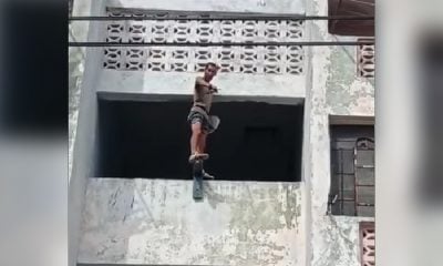 Hombre se tira de un edificio en el reparto frank pais cuba