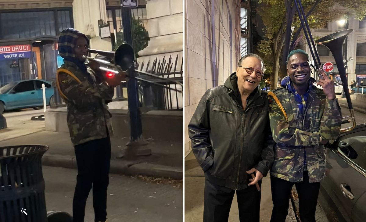 Trompetista cubano Arturo Sandoval encuentra un talentoso músico callejero