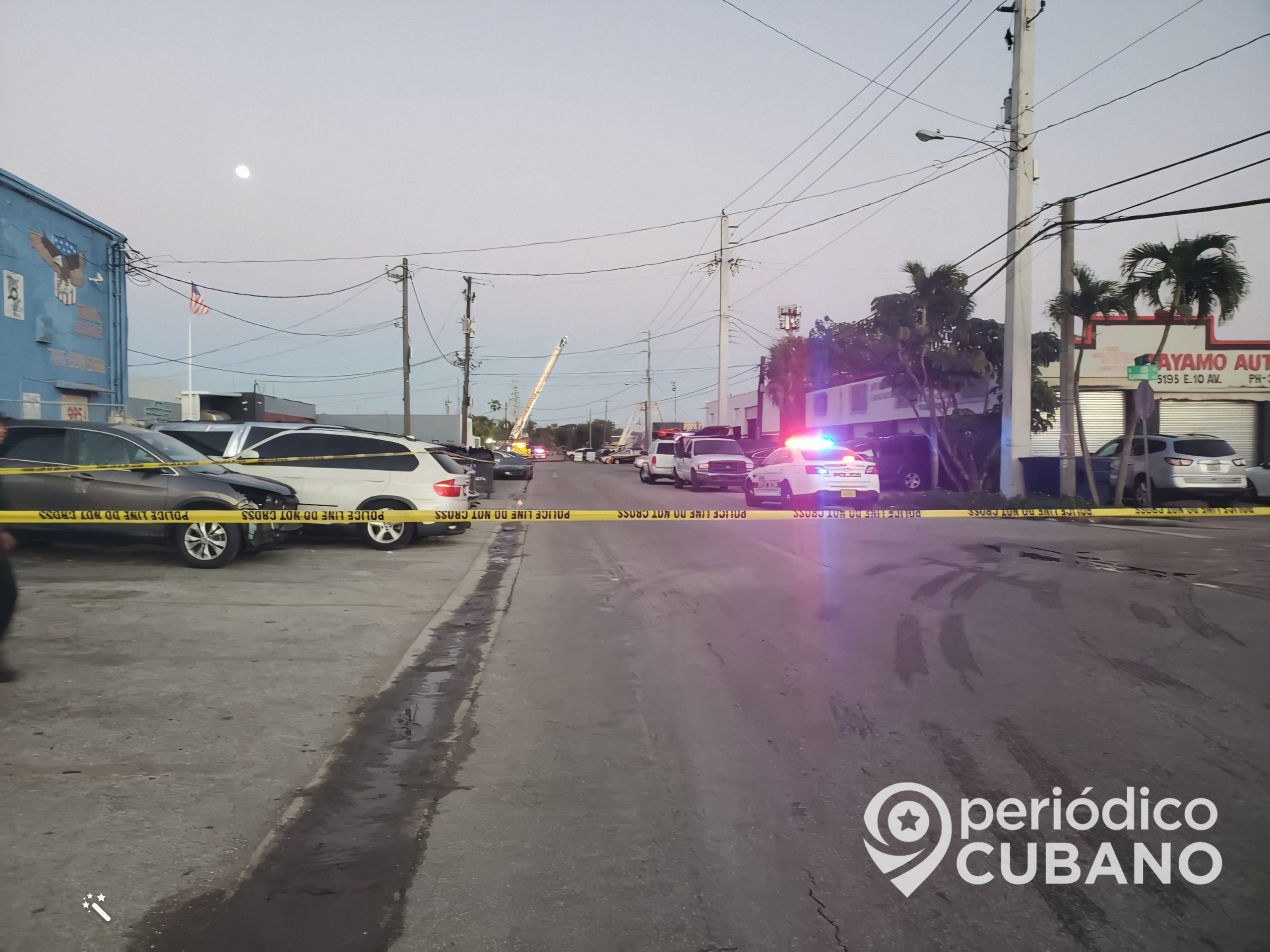 Así terminó el incendio masivo en un rastro de automóviles ubicado en Hialeah (1)