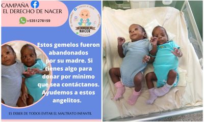 Campaña ‘El Derecho de Nacer’ pide donaciones para los gemelos abandonados en La Habana