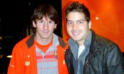 El Boni junto a Leo Messi