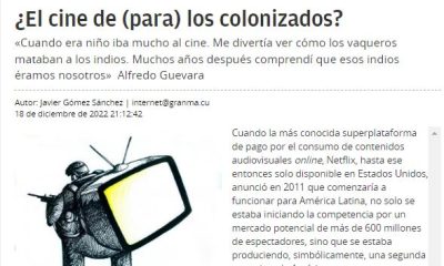 El cine para colonizados