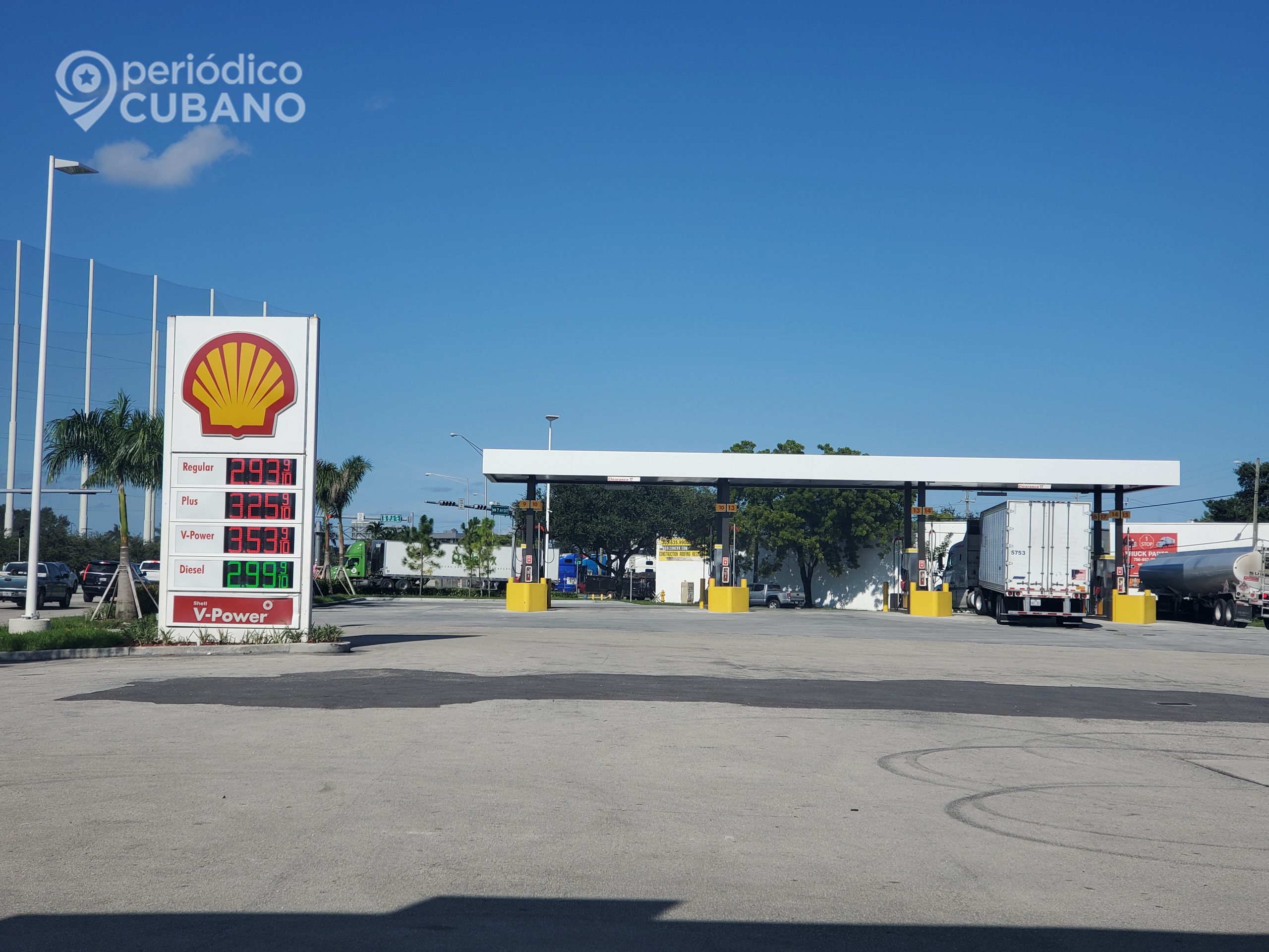 Estaciones de gasolina en Florida tienen precios casi por debajo de tres dólares el galón