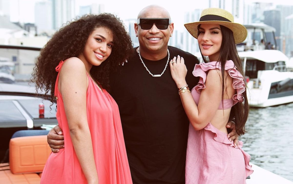 Kiki Delgado, Alexander Delgado y Mily Alemán