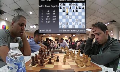 Lázaro Bruzón concluye en tercera posición en el Torneo Internacional de ajedrez 'Carlos Torre Repetto'