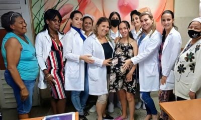 Madre cubana tiene un parto de trillizos en Holguín