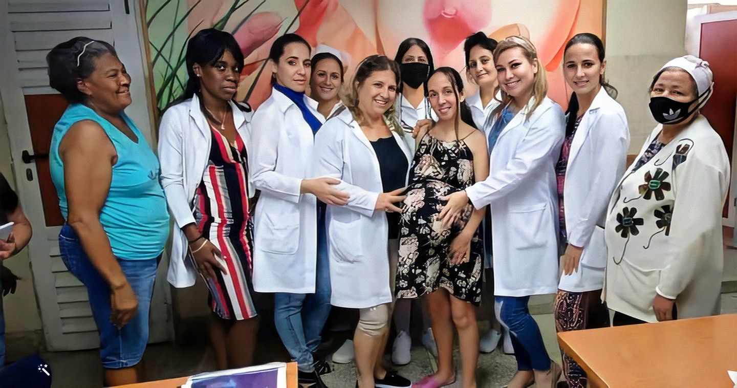 Madre cubana tiene un parto de trillizos en Holguín 