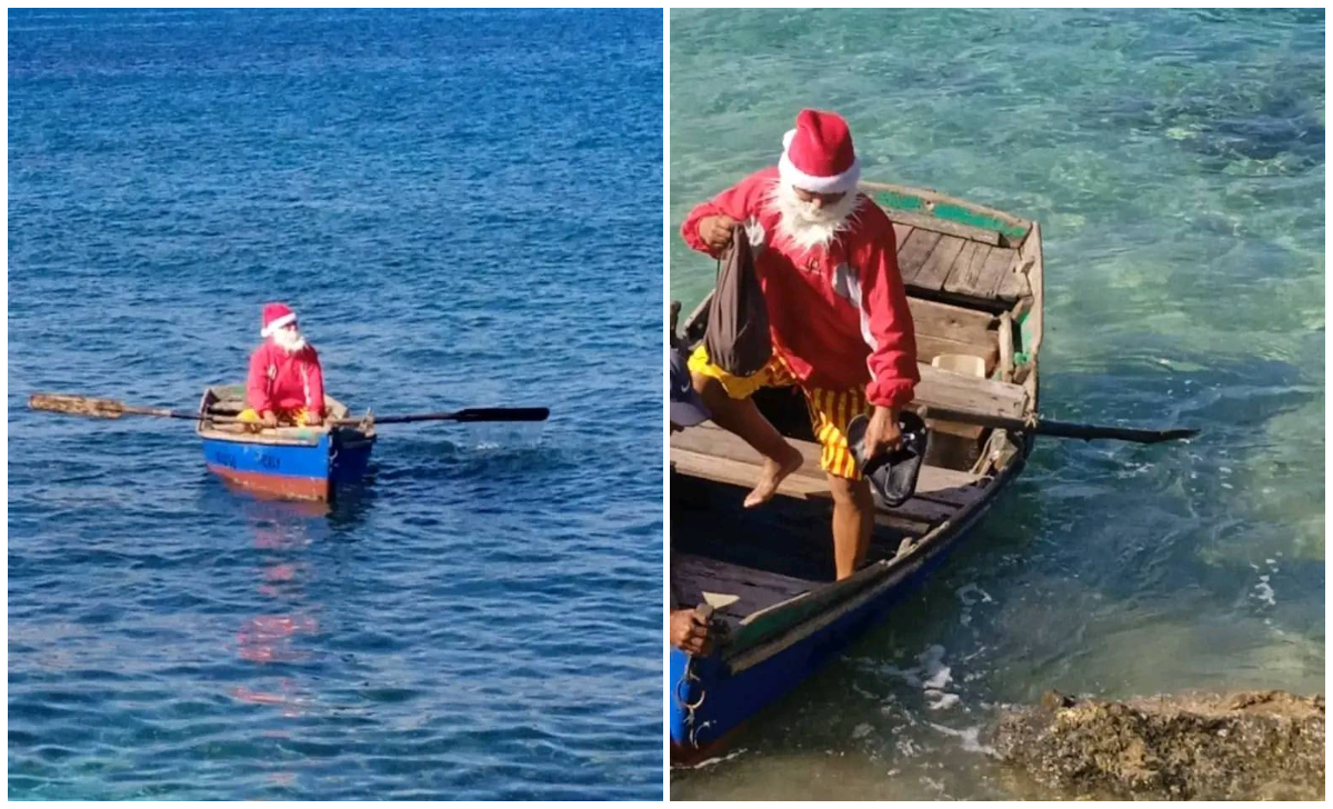 ‘Papá Noel balsero’ desata críticas por ser una burla para los cubanos