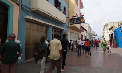 Calle Enramada Santiago de Cuba-Foto-Captura de pantalla
