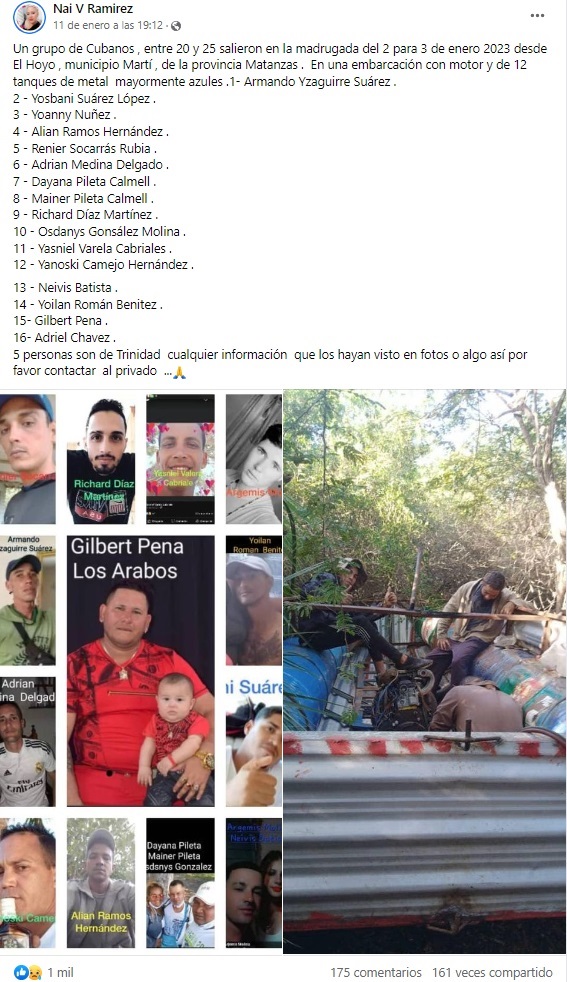Continúa la búsqueda de 25 balseros cubanos desaparecidos tras abandonar la Isla por Matanzas