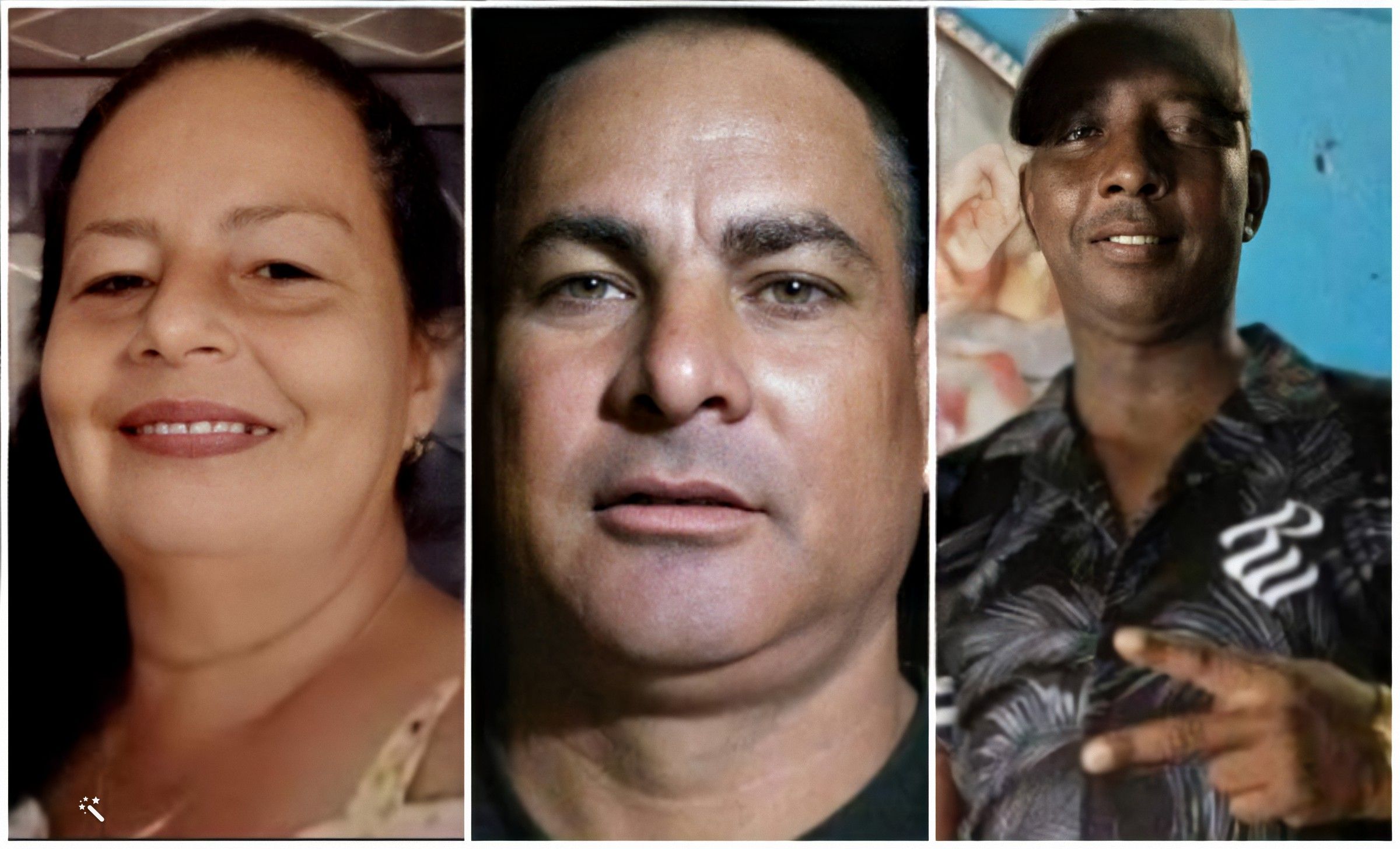 El OCDH revela rostros y nombres de tres represores del gobierno cubano