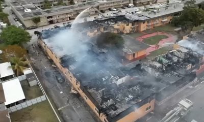 Presentan demanda colectiva por el incendio en un edificio de apartamentos en Miami Gardens
