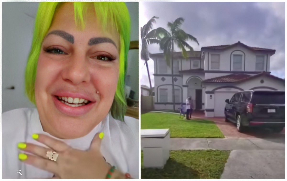 La Diosa muestra su casa en Miami-Enhanced