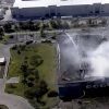 Alertan sobre la contaminación a causa del incendio en la planta de reciclaje de Doral (2)