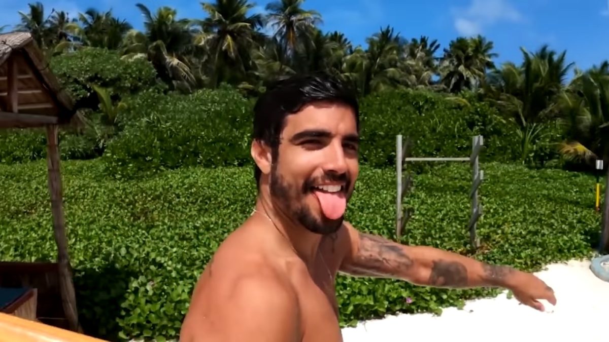 Caio Castro, actor brasileño de telenovelas, visita Cuba