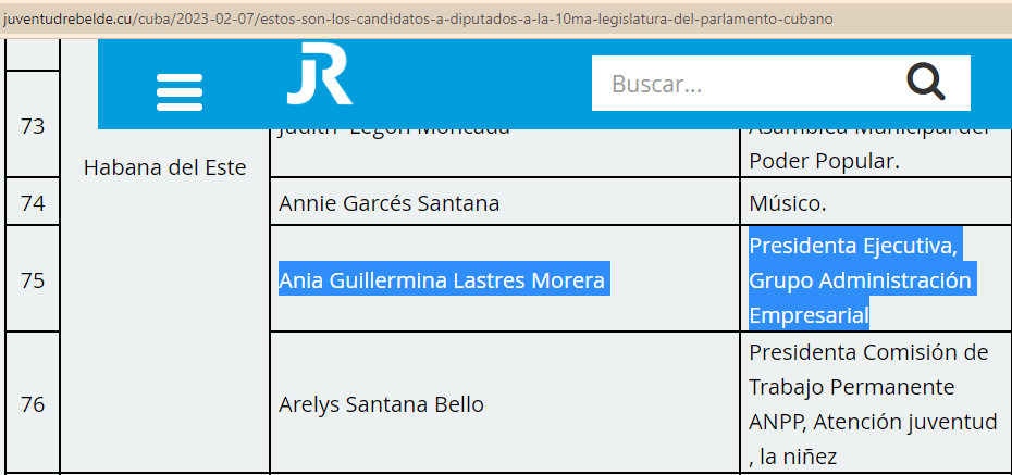 Confirman a Ania Lastres Morera como sucesora de López-Callejas en el conglomerado militar GAESA