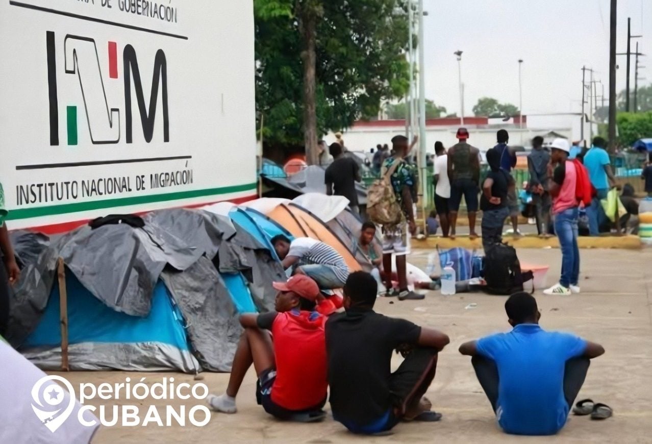 Cubanos varados en Tapachula están decididos a llegar a la frontera sur de EEUU