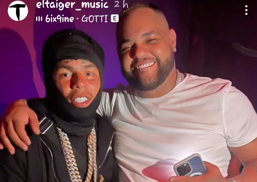El Taiger y Tekashi 6ix9ine -Captura de pantalla-El Taiger-Instagram