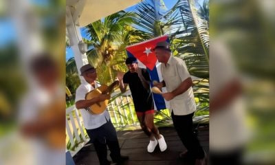 El rapero Tekashi 6ix9ine visita Varadero bailando a ritmo de Celia Cruz