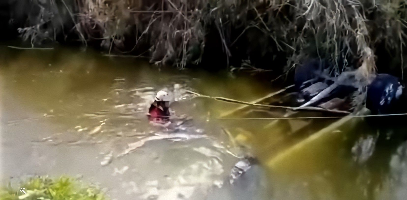 Encuentran a 14 migrantes muertos tras la volcadura de una camioneta en un río de México (2)