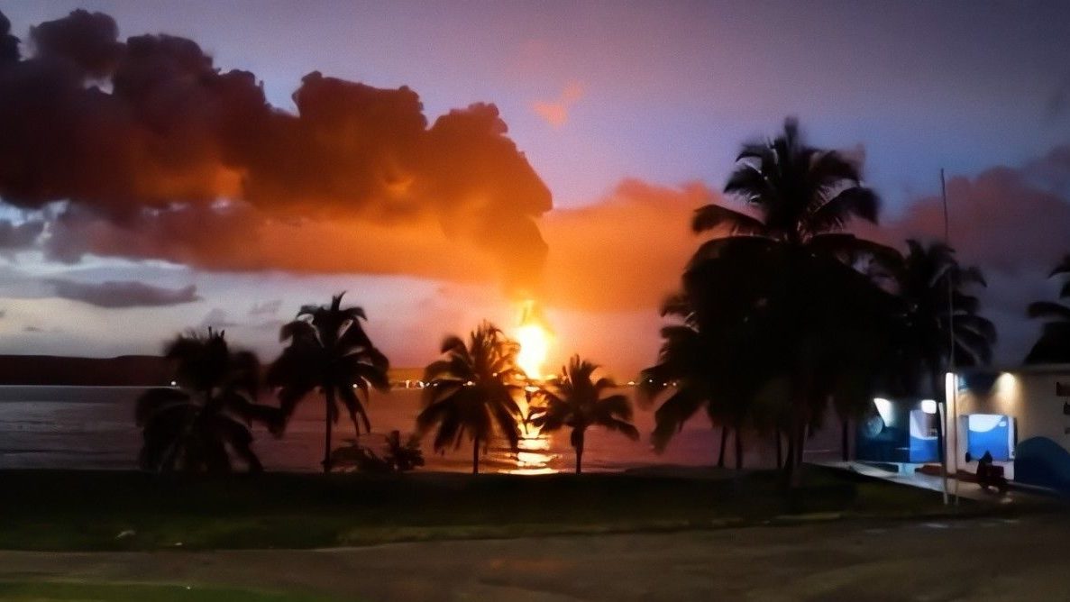 Estrenan documental oficialista sobre el incendio en la Base de Supertanqueros de Matanzas (2)