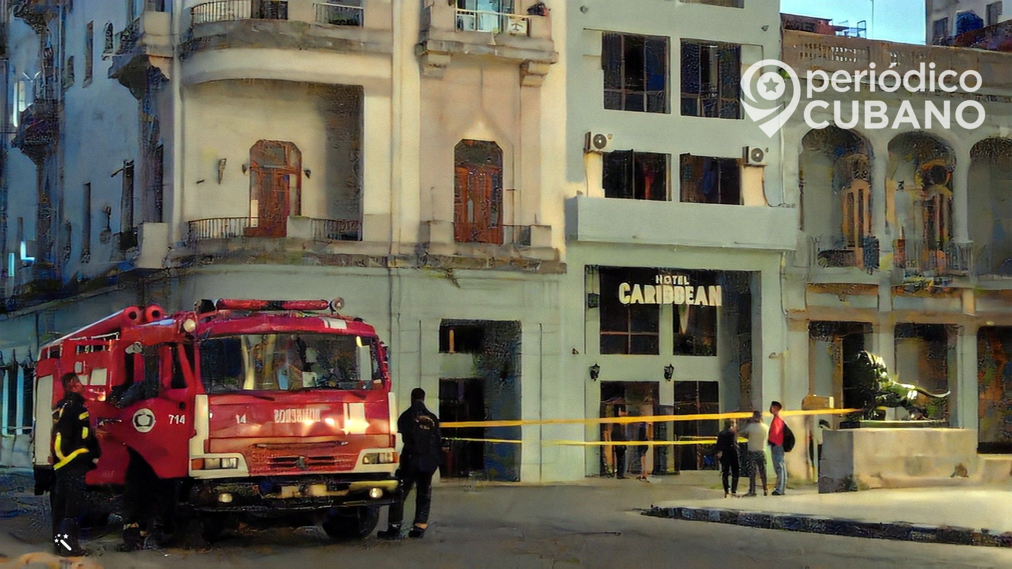 Explosión en el hotel Caribbean de La Habana bomberos evacuan a los huéspedes (2)