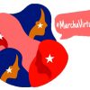 Marcha 8 de marzo-Red Femenina de Cuba-FACEBOOK